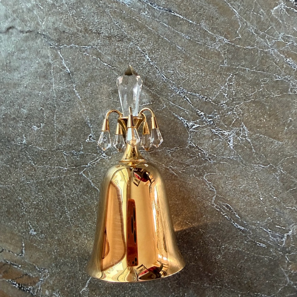 Elegant Gold Decorative Bell